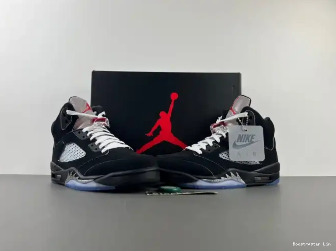 Bmlin shoes Air HF3975-001 5 Reimagined Black Metallic Jordan 0625